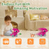 ALASOU 6 PCS Dinosaur Truck Car Toys with Playmat/Storage Bag, Baby Toys for 1-3 Year Old Boys, Birthday Gift