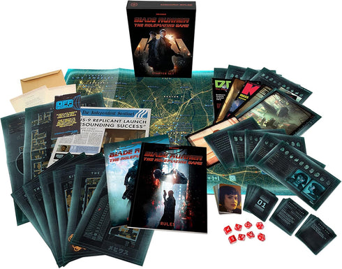 Free League Blade Runner RPG: Starter Set - Boxed Set, SciFi RPG