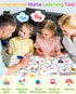 Gojmzo CVC Word Writing & Spelling Flash Cards, Preschool Learning Activities for Kindergarten Homeschool Supplies