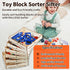 6 Tray Sorter Sifter Box for Lego, Storage Sorter Brick for Building Blocks, Gift for Lego Lover Teens and Adults