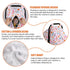 2 1 Metplus in Flowers Baby Car Seat Cover, Car Seat Canopy for Babies, Mom Multiuse Nursing Cover, Minky Baby Carrier
