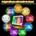 15 Inch 9-Color 5 10 Rechargeable LED Drawing Board, Light Modes Neon Art Light Up Writing Tablet Tracing Pad for Kids