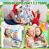 12-18 1 2 3 1st 1-2 Toddler Montessori Wooden Farm Toys | Babies Months Toy with Game Map for Year Old Boys Girls |