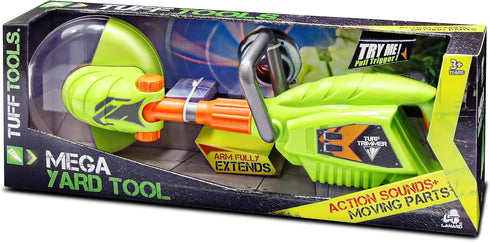 Trimmer 3+ Lanard Tuff Tools: Weed - Kids Lights & Sound Toy, Mega Yard Tool, Realistic Action Yard Work Toy, Battery