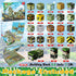 Blocks-100PCS Set, 3+ Annexfun Magnetic Military Building Blocks Kids Classroom Sensory Toy for Toddlers STEM Learning