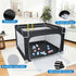 Gates,36"X36"in Baby Playpen for Babies and Toddlers,Small Baby Fence Floor Yard,Soft Breathable Mesh, Anti-Slip Base