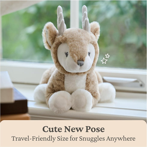 10 GUND Baby Maple Deer Plush, Stuffed Animal for Babies and Toddlers, Brown