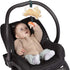 Manhattan Toy Button Bunny Brahm's Lullaby Pull Musical Toy with Baby Chime and Adjustable Fabric Loop for Carriers