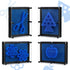 3D Pin Art Toy, Sensory Board for Kids Age 3+, Fidget Toy for Boys Girls, Birthday Gifts (Dark Blue)