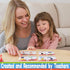 Phonics Flash Cards - Learn to Read in 20 Stages - Digraphs CVC Blends Long Vowel Sounds for Kids Ages 4-8 Educational