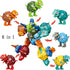 KaxiNeu 6 1 Set,Toddler 6 7 8 9 10+,Dinosaur in STEM Dinosaur Robots Transformed Toys Toys for Kids Boys Ages Toys