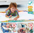Jasonwell Aqua Water Doodle Mat 60x40 Inches, Large Magic Drawing Mat for Kids Age 2-8, Educational Christmas Birthday