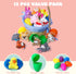 JOYIN 12 Pcs Mini Stuffed Animal Plush Toys, Prefilled Easter Eggs for Kids Egg Hunt & Party Favors