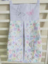 CribMATE Purple Butterfly Nursery Diaper Stacker 1 PC Floral Butterfly Diaper Hanging Bag