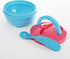 Fit & Fresh Kid's Spill-Proof Meal Container - 14 Ounce Capacity, Colors May Vary