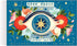 Galison Seek Magic Every Day 128 Piece Matchbox Puzzle – Cosmic Art of EurekartStudio, Giftable Foil Stamped Box