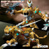 STOULKD 6-12 Animal Transforming into Leopard Robot Toy with Tiger Action Figure, Deformation Robot for Boys & Girls