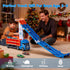 3 4 5 6 6 4-in-1 2 Race Track Truck Toys for Years Old Kids - Carrier Truck Transport Car with Die-Cast Cars Toys