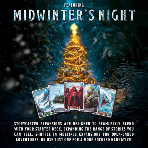 Pack (151 Storycaster Fantasy I Starter Deck | Storytelling Card Game | Includes Free Midwinter Night's Expansion