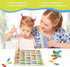 Magnetic Wooden Fishing Game Toy for Toddlers, Alphabet ABC Fish Catching Counting Learning Education Toys