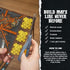 Dungeon Craft Hell & Highwater Board Game: Loose Leaf in Custom Box, Water Resistant, Dry Erase by 1985 Games