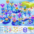 LILYBUDS 97 3 Set 3 4 5 6 7 Pcs Year Old Girl Gifts,Flower Garden Building Toy Toddlers Toys Gifts Best Educational