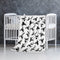Dirt Bike Motocross Baby Blanket - Super Soft Swaddle for Newborn, Infant, Toddler - XS 30x40 in, Nursery Gift