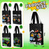 Ferraycle 24 Pack Video Game Themed Gift Bags, Non Woven Reusable Goody Treat Bags for Kids