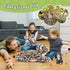 Kid,18'' Mommy MorisMos Cheetah Stuffed Animal with Babies for Girl Large Cheetah with Cub Plushies,Mama and Baby