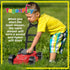 Kids Toy Lawn Mower Toddler Landscaping Gardening Tools and equipment Includes Mask Safety Goggles and Earmuffs