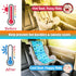 Summer 4 Packs Baby Car Seat Cooling Pad with Insulated Bag Reusable Baby Carseat Cooler Cooling for Car Seat Belts