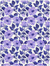 miaozhen 1 Pack 52x28 Cotton Baby Crib Sheets Soft Comfy Style Chow Chow Floral Print Purple Toddler Mattresses