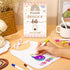 50 DIY Baby Bibs Set, Includes 25 White Feeder Bibs, Blank Baby Bibs, 24 Fabric Markers