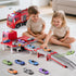 Xelabrion Set 3-5 4-7, 3 4 5 6 Sets, Fire Trucks Toy for Boys Age Fire Car Truck for Toddlers Years Old, Transport