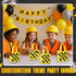 (24 Pack) (12) (12) Bedwina Construction Themed Party Supplies - Construction Party Favors Hat & Mini Tote Bag Supplies