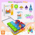 56 3 4-8, Set Mini Magnetic Tiles - PCS Travel Magnetic Tiles with Tin, Micro Magnet Travel Toy for Kids Ages STEM