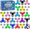 SCIONE Fidget Spinners, 25 Pack Birthday Party Gifts for Adults Kids, Treasure