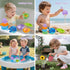 11PCS 12+ Mold Free Bath Toys, | Safe Easy Clean & Fun Floating Boats & Spoon & Watering Can and Whale Bath Toy