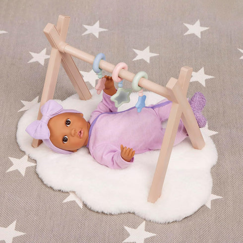 3 14-inch 2 Set LullaBaby Play Gym Hanging Toys Baby Doll Accessories Pretend Play Kids Ages & Up Doll Playmat