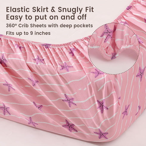 3 Pack Set david's kids Bassinet Sheets, Ultra Soft Breathable Comfortable Baby Sheet for Boys Girls Neutral, Univeral