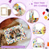 goldentime Decorate Your Own Mosaic Picture Frame - DIY Mosaic Craft Kits Fun Arts and Crafts for Adults Christmas
