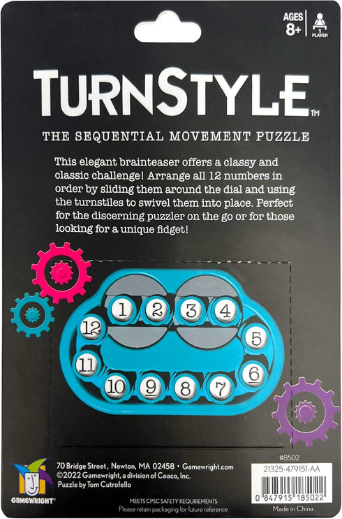 Brainwright Turnstyle, The Sequential Movement Puzzle