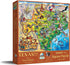 SUNSOUT INC - Texas - 1000 pc Jigsaw Puzzle by Artist Maria Rabinky - 23" x 28"