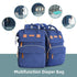 Backpack, ISMGN Diaper Bag Large Diaper Bag, Multifunctional Diaper Bag, Baby Bag, Navy Blue