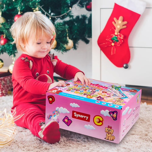 1-3, 6XSET 1-3 2-4 SYNARRY Wooden Puzzles for Toddlers Toddlers Puzzles Ages with Rack, Learning Alphabet Number Shape