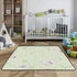 EtherSpher 50'' 50''para Green Spring Butterfly Large Sturdy Baby Girl Play mat for Indoor Outdoor Lightweight Foldable
