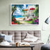 DAGIRT 300 300 Puzzles for Adults Pieces Sea View Room Puzzles Pieces for Adults,Interlock Perfectly Letter on Back No
