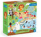 At The Zoo: Mudpuppy Jumbo 25 Piece Jigsaw Floor Puzzle Featuring Lions and Elephants