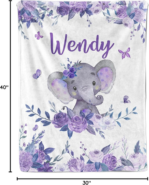 Ship Next Day, Custom Baby Boy Girls Blanket with Name, Personalized Receiving Blankets for Boys Girls, Newborn Swaddle