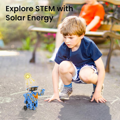 Sillbird 8-13, 12-in-1 Set 196 Solar Building Robot Kit STEM Gift for Boys Aged DIY Science Educational Toys for Kids